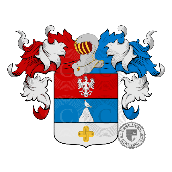 Coat of arms of family de Fabris
