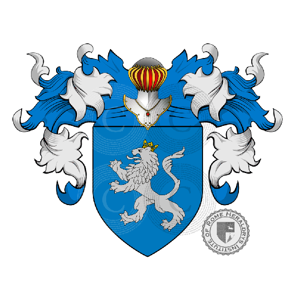 Coat of arms of family Ghilini