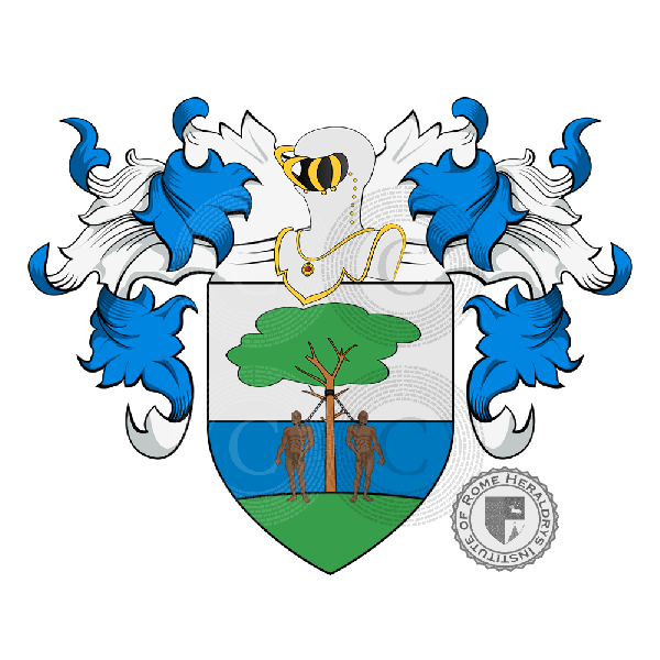 Coat of arms of family Schiavi