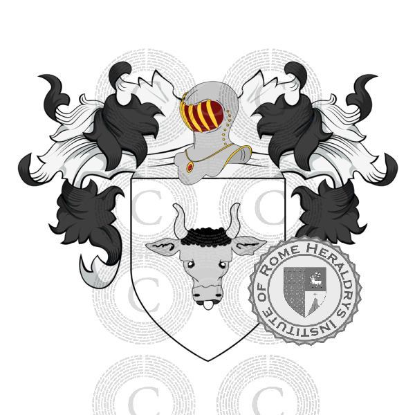 Coat of arms of family dal Bo
