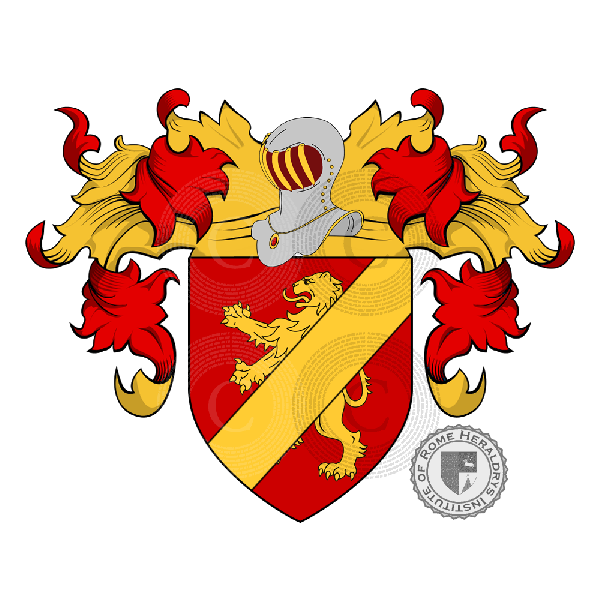 Coat of arms of family Picega o Bicego