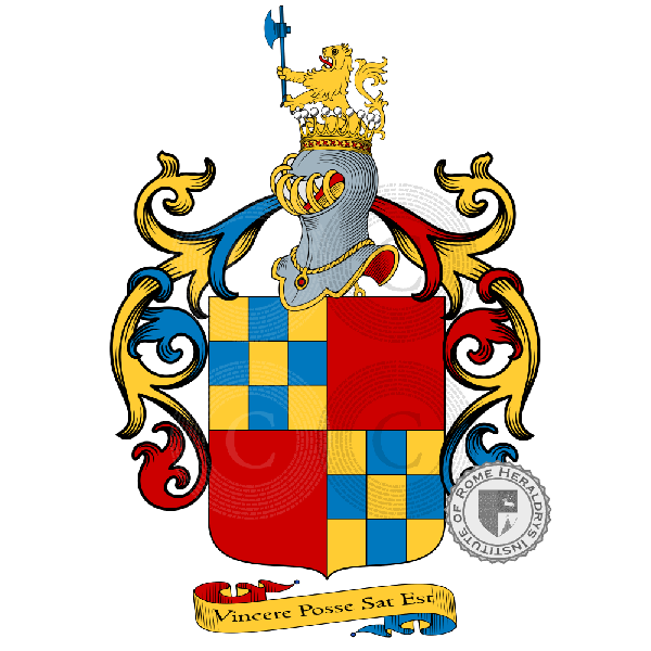 Coat of arms of family Visca