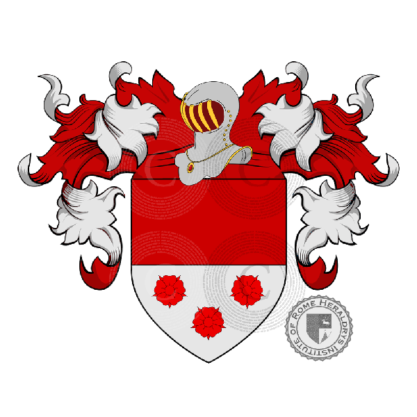 Coat of arms of family Boscoli