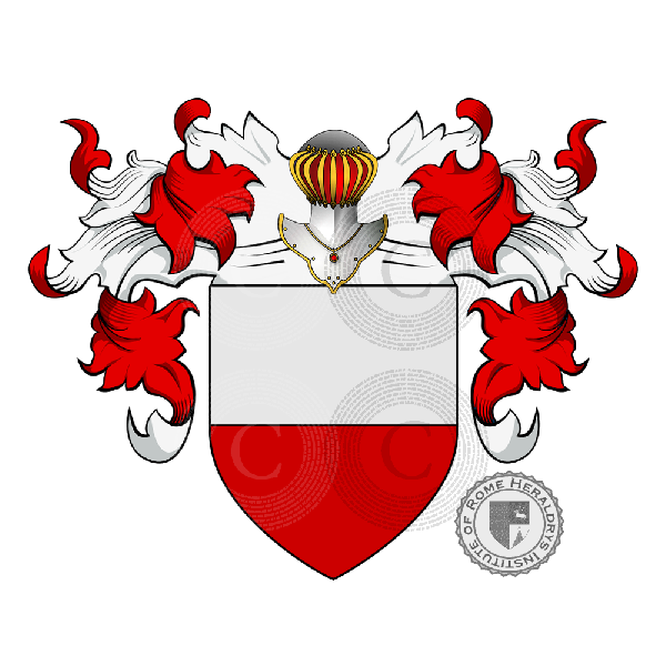 Coat of arms of family Terzi
