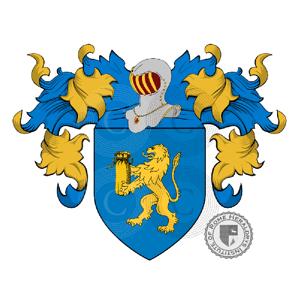 Coat of arms of family Borsotto