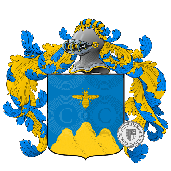 Wappen der Familie giura (di - Roma)