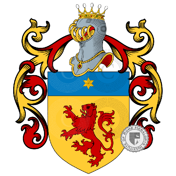 Coat of arms of family Petiti