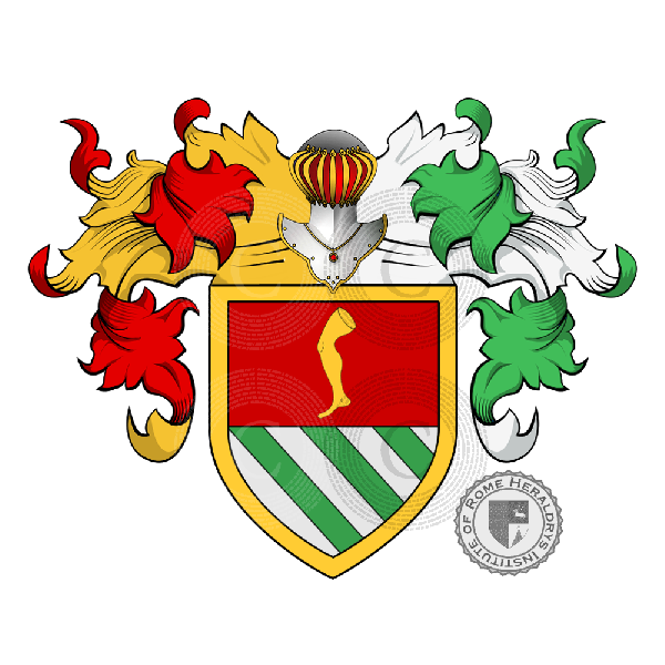 Wappen der Familie Cossa