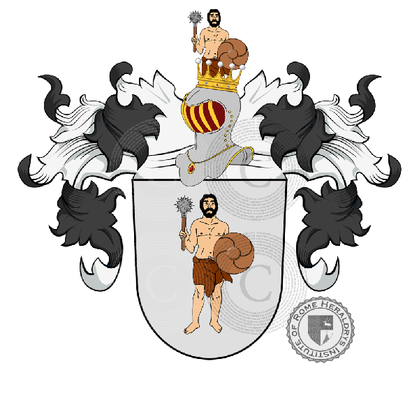 Coat of arms of family Dämon