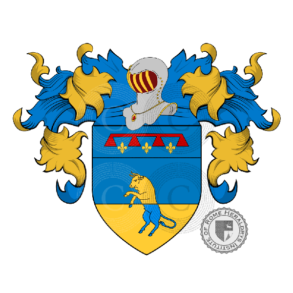 Coat of arms of family Buratti