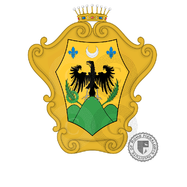 Escudo de la familia Gentiloni