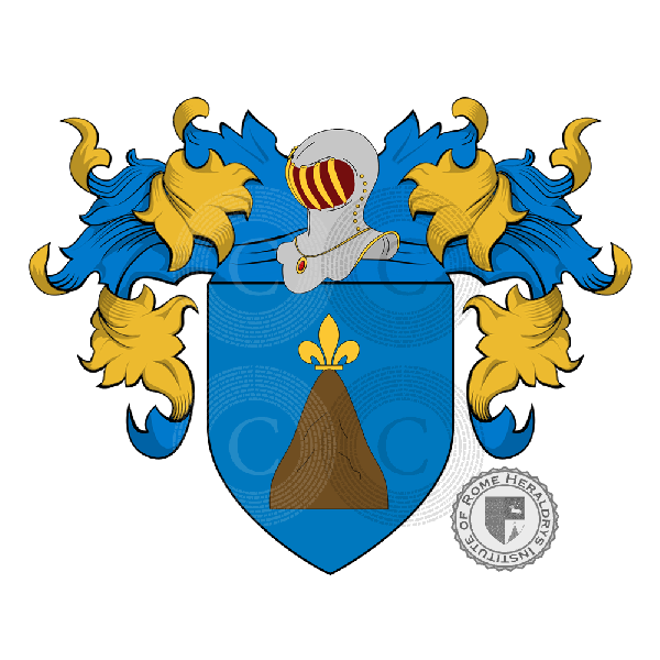 Coat of arms of family Fioramonti
