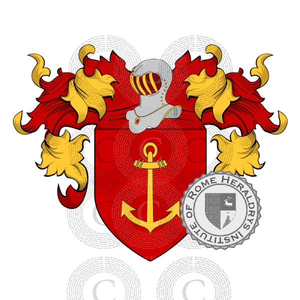 Coat of arms of family Santagata