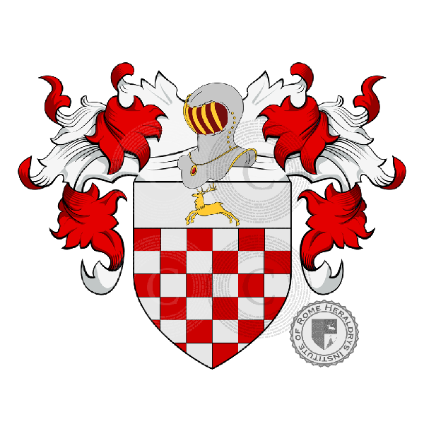 Coat of arms of family Boncini
