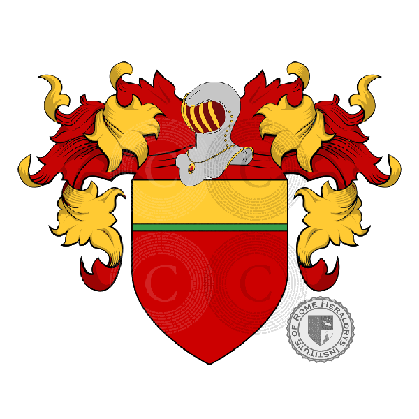 Coat of arms of family Yossen