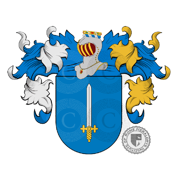 Coat of arms of family Seguìn