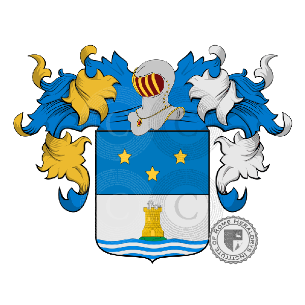 Coat of arms of family Cani