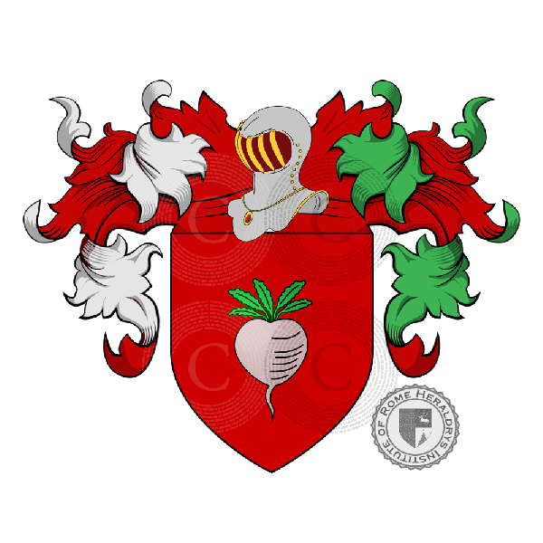 Coat of arms of family Navoni