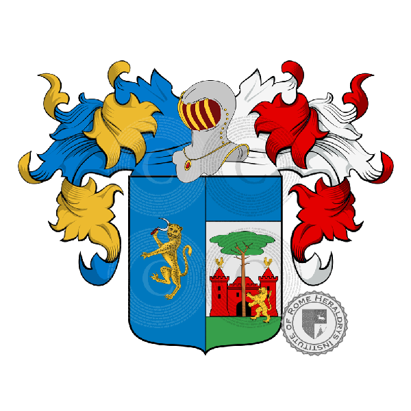 Coat of arms of family Giovacchini