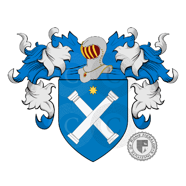 Coat of arms of family Mandini