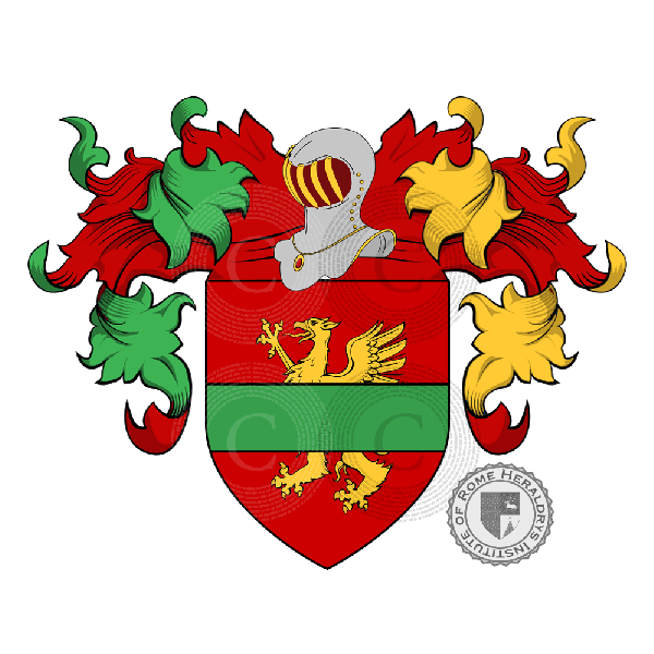 Coat of arms of family Berettari