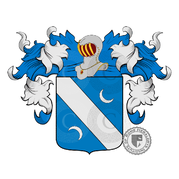 Coat of arms of family Lunati