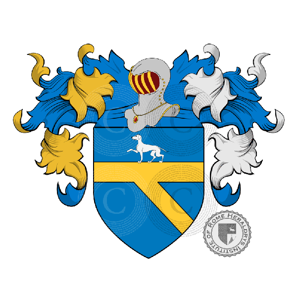 Coat of arms of family Cabrini