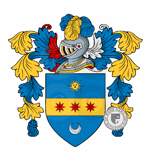 Coat of arms of family Bartelli