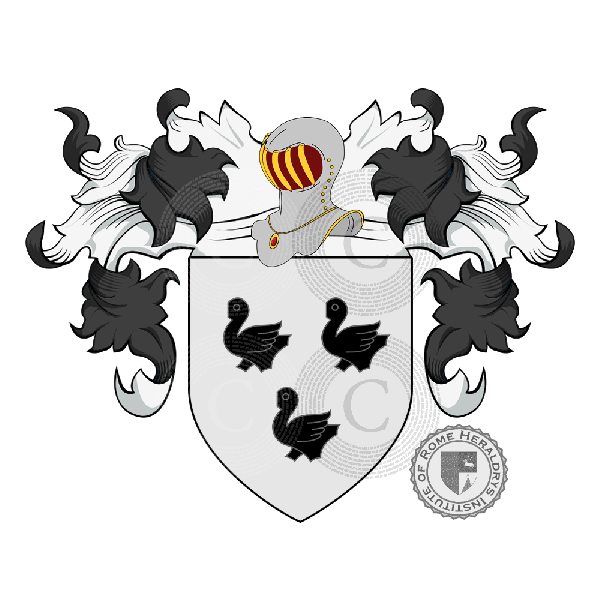 Coat of arms of family Le Roy