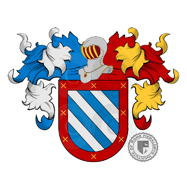 Coat of arms of family Cazorle