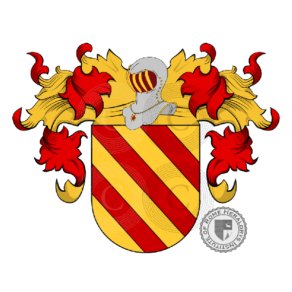 Coat of arms of family Povil