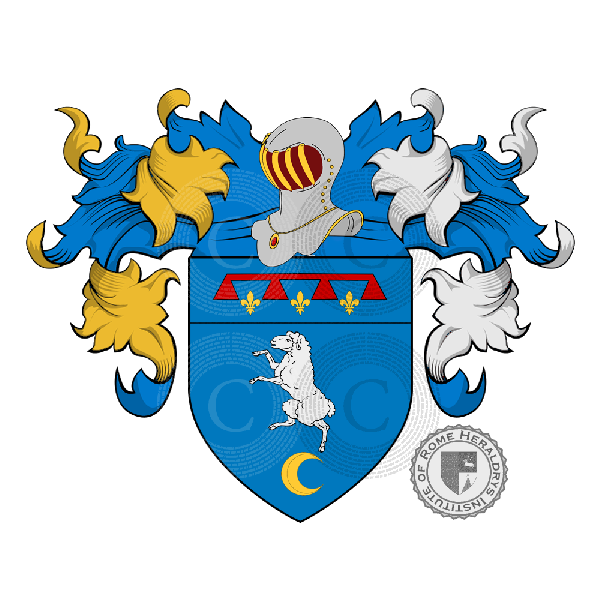 Coat of arms of family Pecorini
