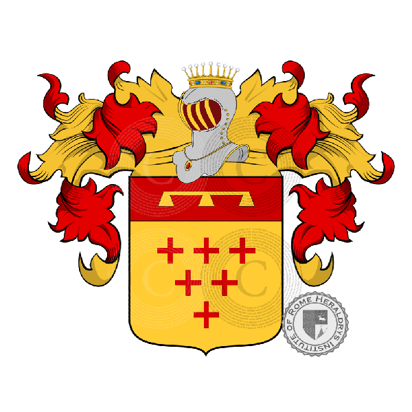 Coat of arms of family Ruggiero