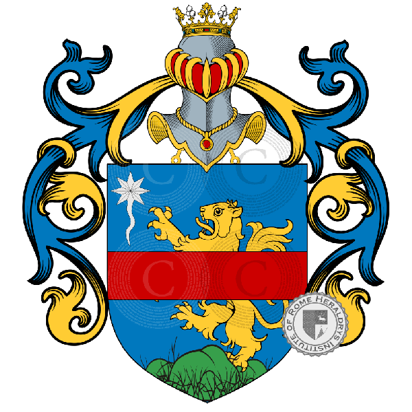 Coat of arms of family de Luca