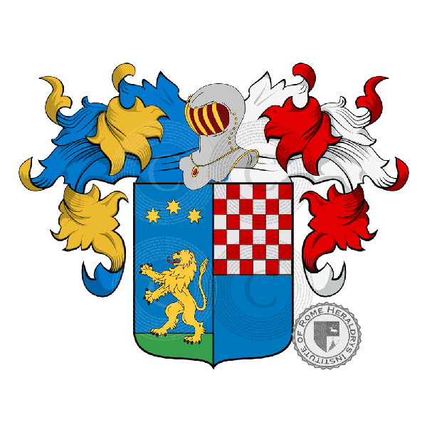 Coat of arms of family Grassetti