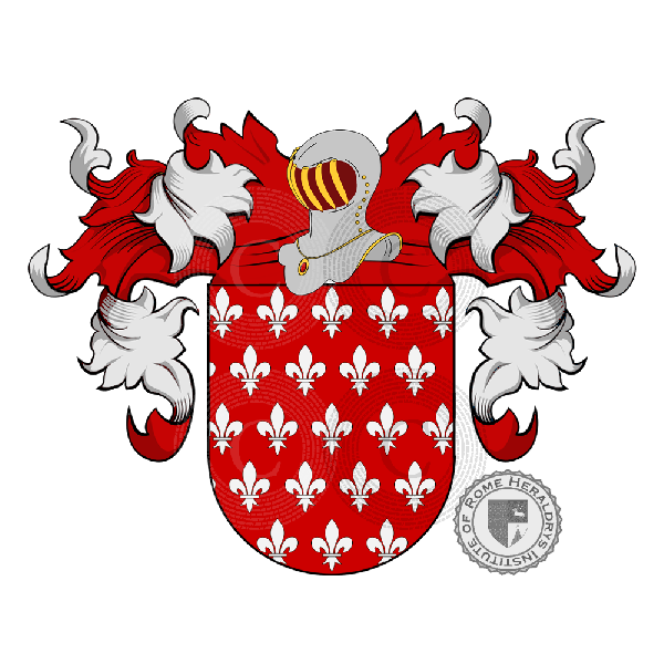 Coat of arms of family Zanada