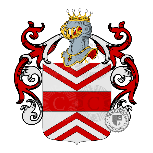 Coat of arms of family Corbellari