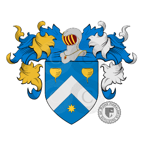 Coat of arms of family Repelio