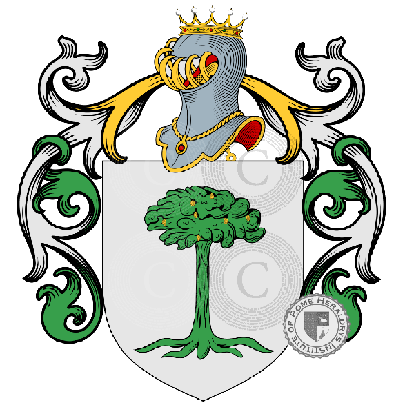 Coat of arms of family Alberi