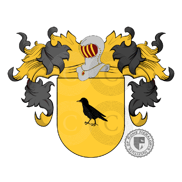 Wappen der Familie Corvinos