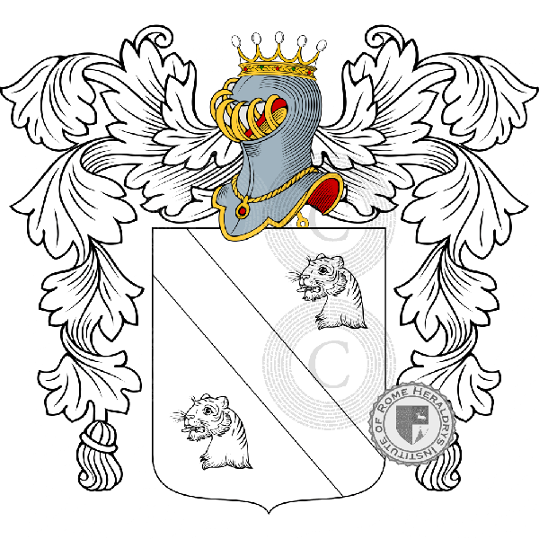 Coat of arms of family Mondini