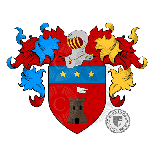 Coat of arms of family Ralda