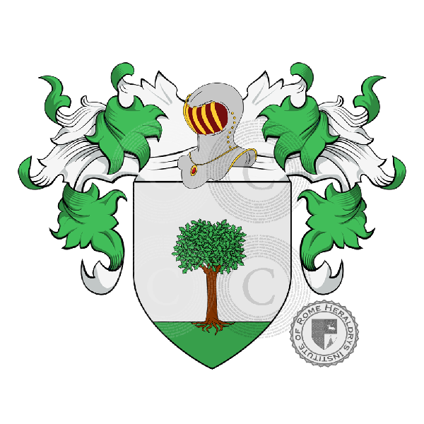 Wappen der Familie Castagnetto