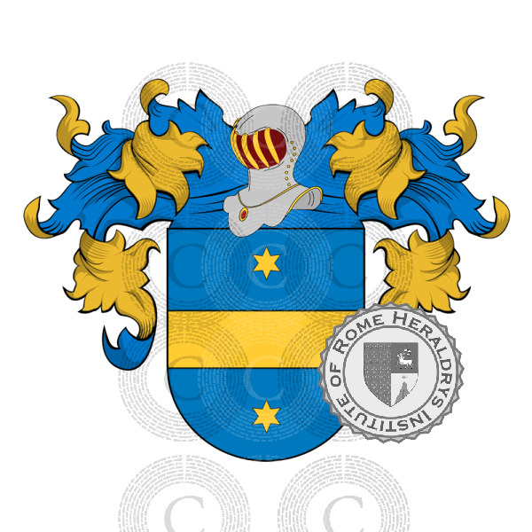 Coat of arms of family Angelo