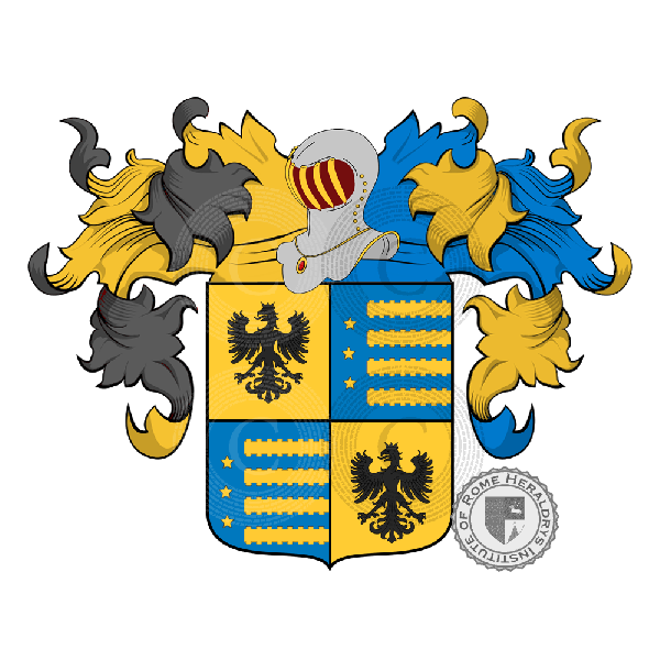 Coat of arms of family Piotto