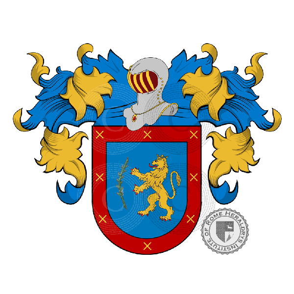 Wappen der Familie Spina della Cimarra