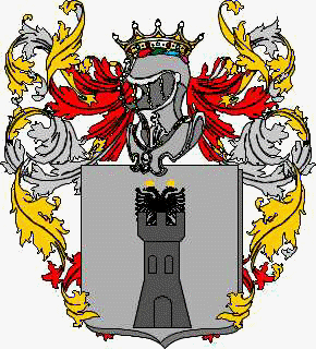 Coat of arms of family Lecca Ducagini Guevara Suardo