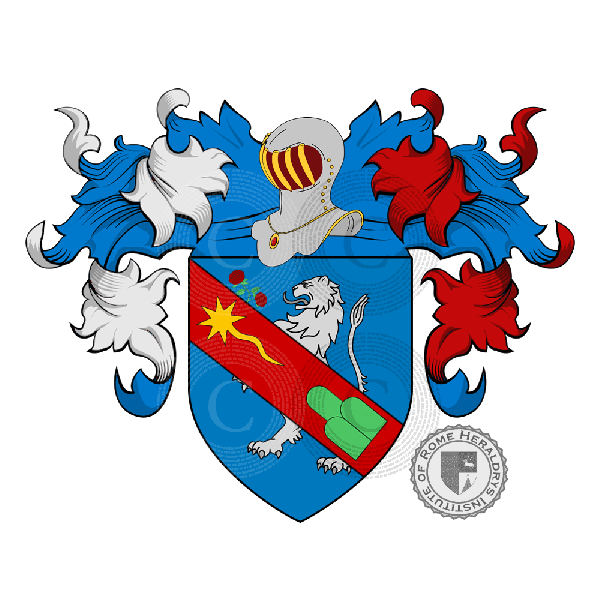 Coat of arms of family Peiretti