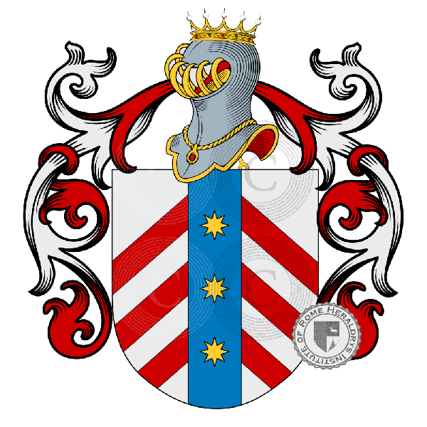 Coat of arms of family Frignani