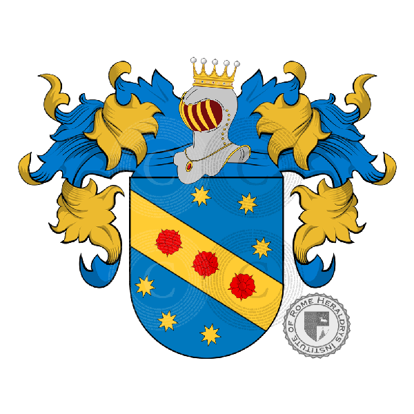 Coat of arms of family Frignani